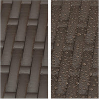 Tavolo pieghevole da balcone pieghevole 3 livelli regolabile marrone 13_0002691_2