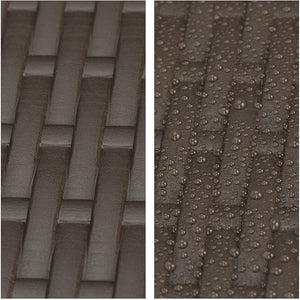 Tavolo pieghevole da balcone pieghevole 3 livelli regolabile marrone 13_0002691_2