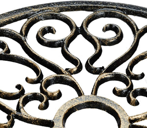 Portapiante tondo in ghisa su ruote 13_0002225