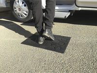 Zerbino Gomma Ingresso Raschiafango Dentato Robusto Antiscivolo 40x60 Cm Made In Italy