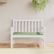 Cuscino per Panca-Cuscini per panchina a Foglie 120x50x4 cm in Tessuto Oxford