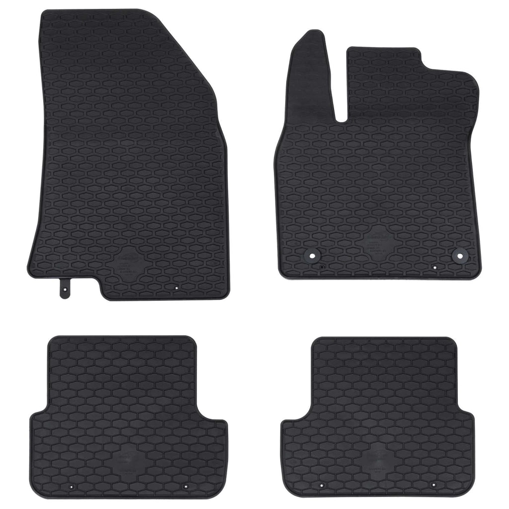 Tappetino per Auto 4 pz Nero adatto per SANDERO 2020- Gomma CFW3069745