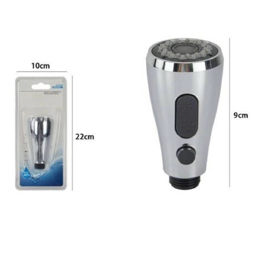 Trade Shop - Aeratore Rompigetto E Doccetta Per Rubinetto Miscelatore 59225 Doppia Funzione -