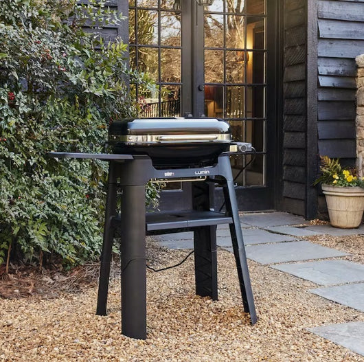 Barbecue elettrico Weber Lumin Black Nero con supporto Codice 92010853