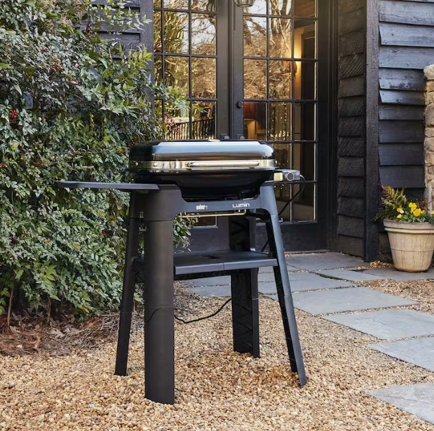 Barbecue elettrico Weber Lumin Black Nero con supporto Codice 92010853