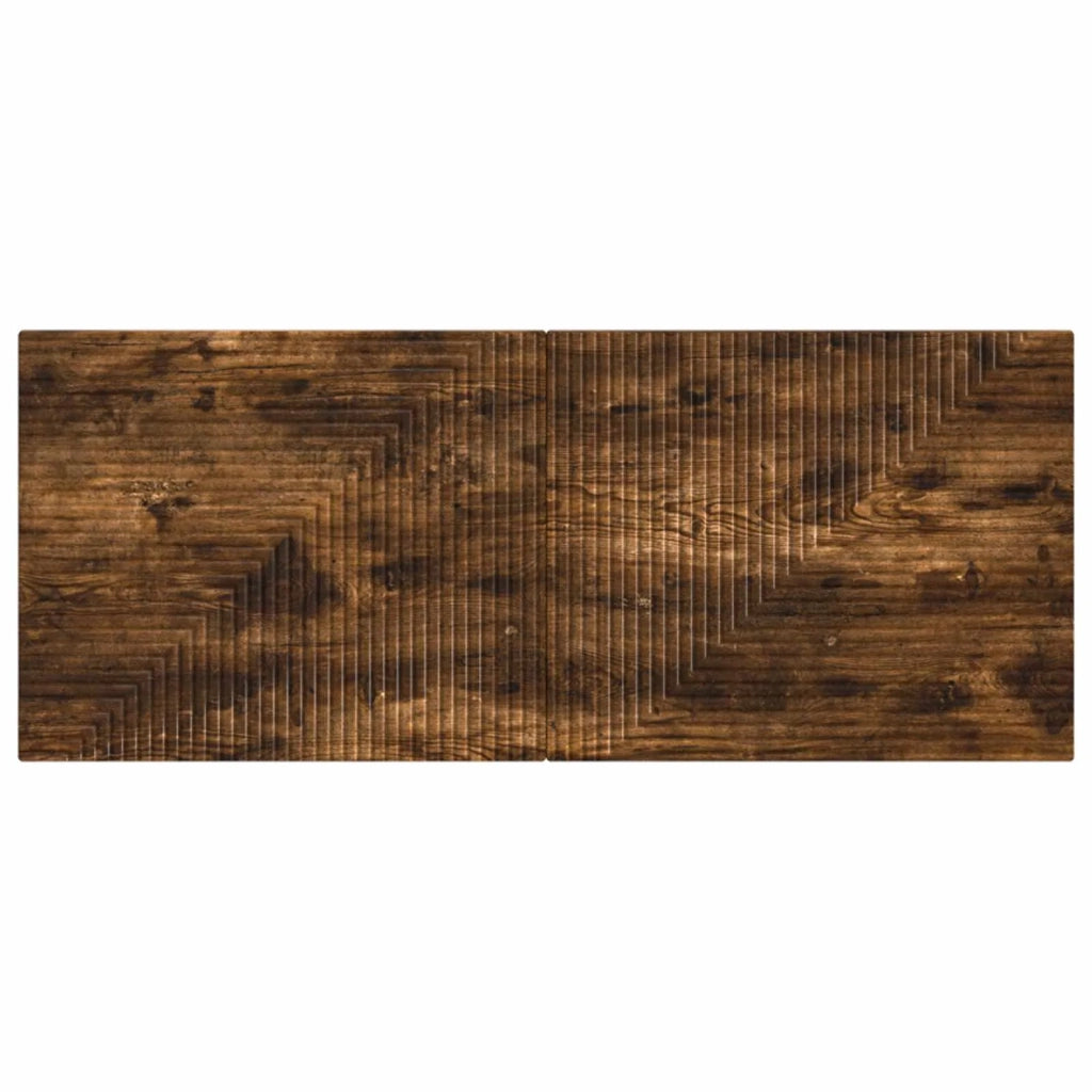 Testiera da Muro HAARLEM Rovere Fumo Legno ingegnerizzato 896970