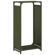 Rastrelliera per Legna da Ardere Verde Oliva 44x28x90 cm CFW9975290