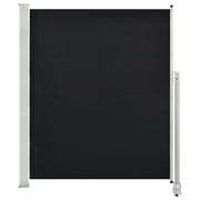 Tenda da sole laterale retrattile 160 x 300 cm nera 02_0007276