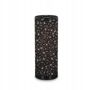 Lampada da tavolo a LED cielo stellato cm 35x12 5W colore nero/cromo