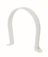 Collare circolare 100mm bianco per cappe