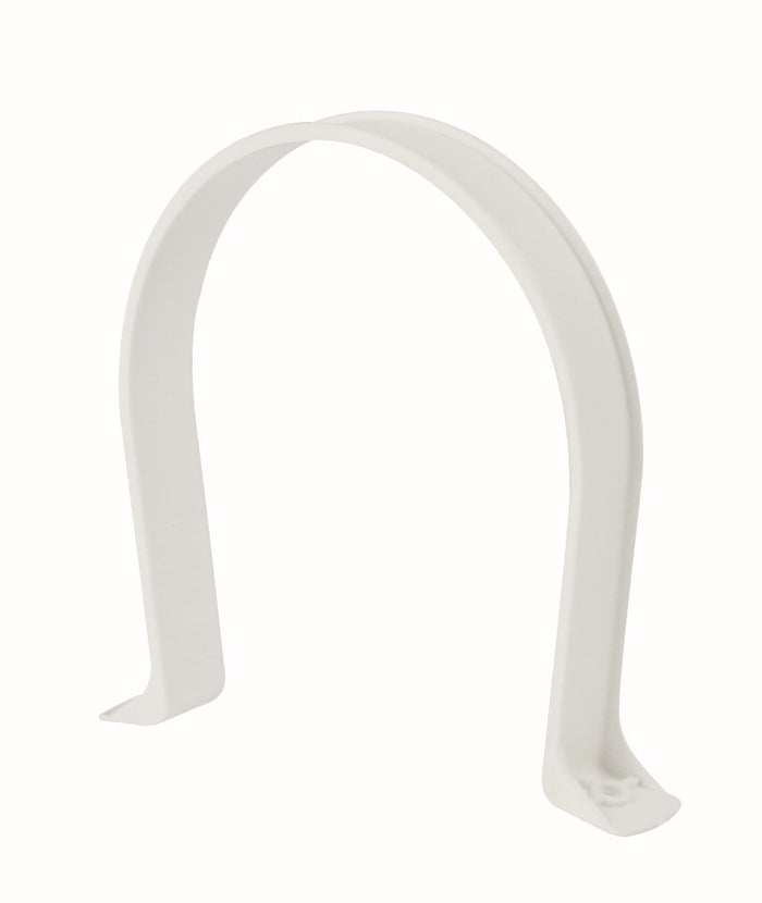 Collare circolare 100mm bianco per cappe