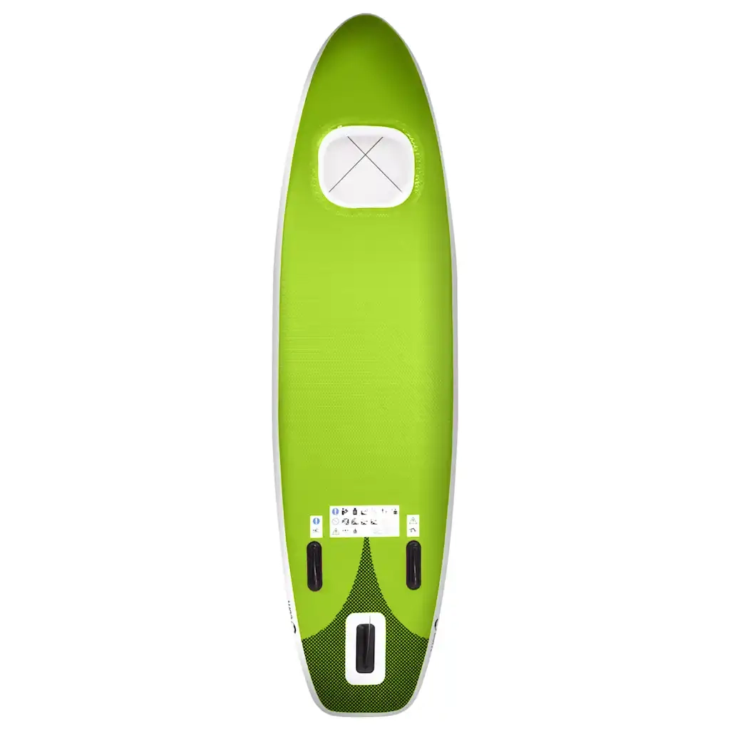 Set Tavola SUP Gonfiabile Verde 360x81x10 cm cod mxl 77074