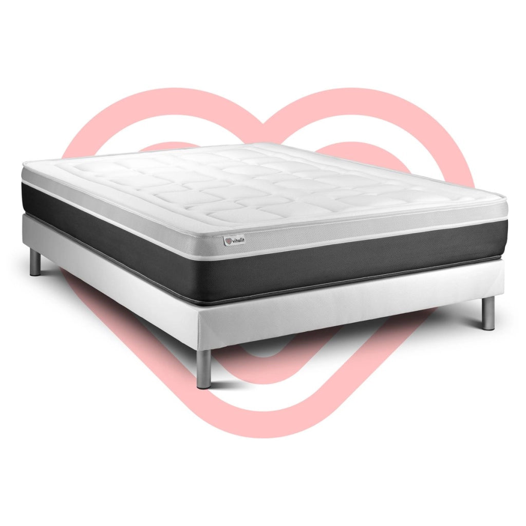 Set materasso e base 140x190 cm - Vital Soft