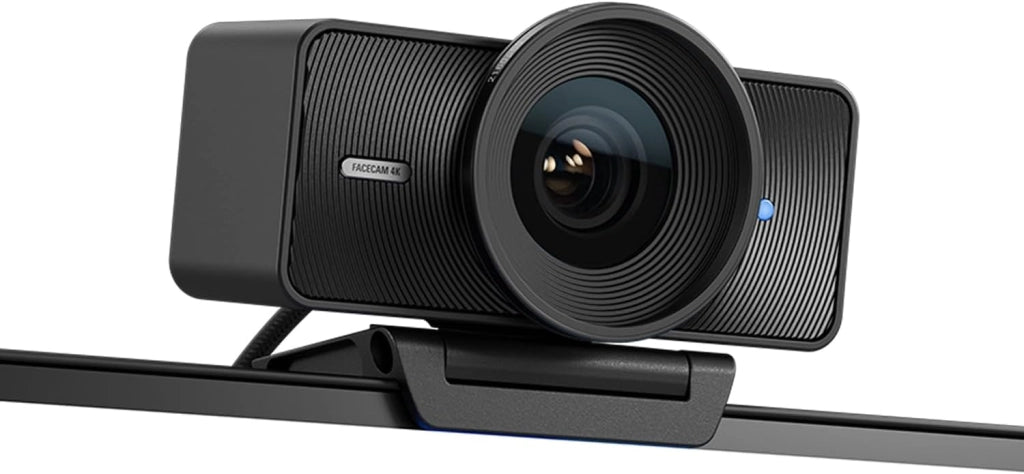 Facecam 4K - webcam da studio 4K60, controllo in stile DSLR, effetti cinematografici, filtri per obiettivo da 49 mm, video non compresso, area di messa a fuoco ottimizzata | USB-C per PC e Mac