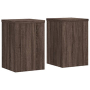 Portavasi mobili per fiori set da 2 legno ingegnerizzato marrone 02_0045326