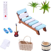 Set di accessori per sauna da miniatura - 11 pezzi - buono regalo per sauna - buono regalo per benessere e spa