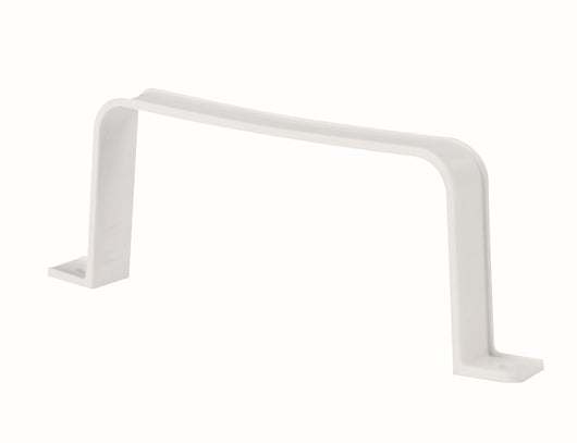 Collare rettangolare 55x220mm bianco per cappe