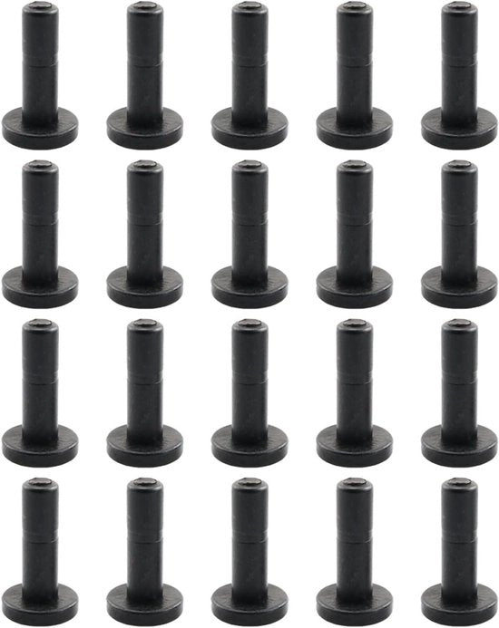 20 Stuks Elbow Tee Ventil Plug 1/4" Micro Nozzle Stoppers per Irrigazione e Aspirazione, Perfette Connetture e Elementi di Blocco