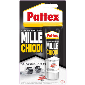 pattex millechiodi trasparente blister gr 40 cod:ferx.92060