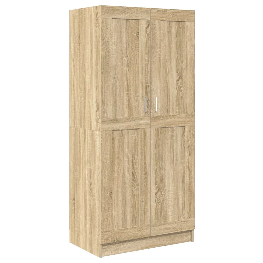 Armadio Rovere Sonoma 82,5x51,5x180 cm in Legno Multistrato 803437