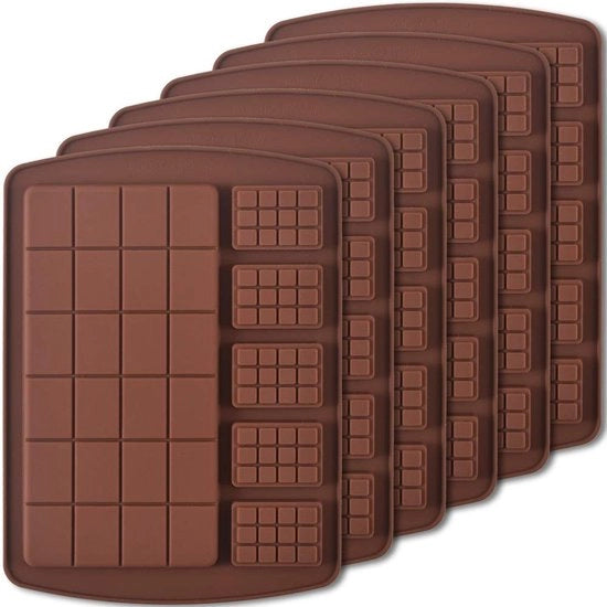 Set di 6 Muffinere per Dolci/Snack/Energia - Qualità Nutrizionale - Resistenti al Lavastoviglie/Congelatore - Flessibili e Sostenibili - Forme per Snack