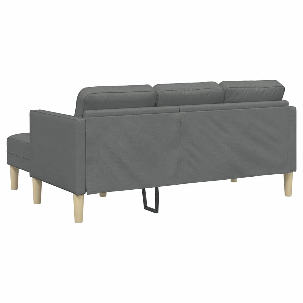 Set di divani con cuscino Grigio scuro Poliestere 42001914