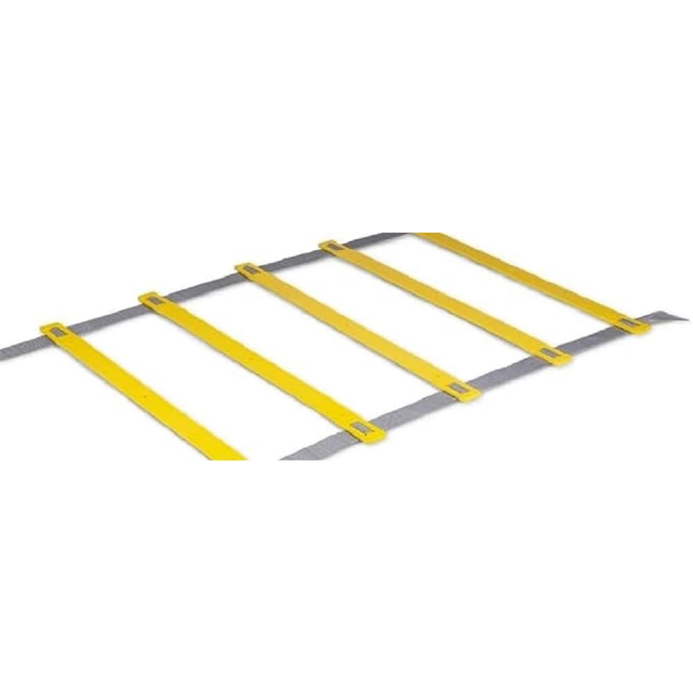 Scala Agility di Coordinazione per Calcio Scaletta Allenamento di Agilità 4 M Grigio e Giallo