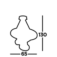 Lampadario Moderno Circle Acciaio Grigio Policarbonato Trasparente Led 43 4000K