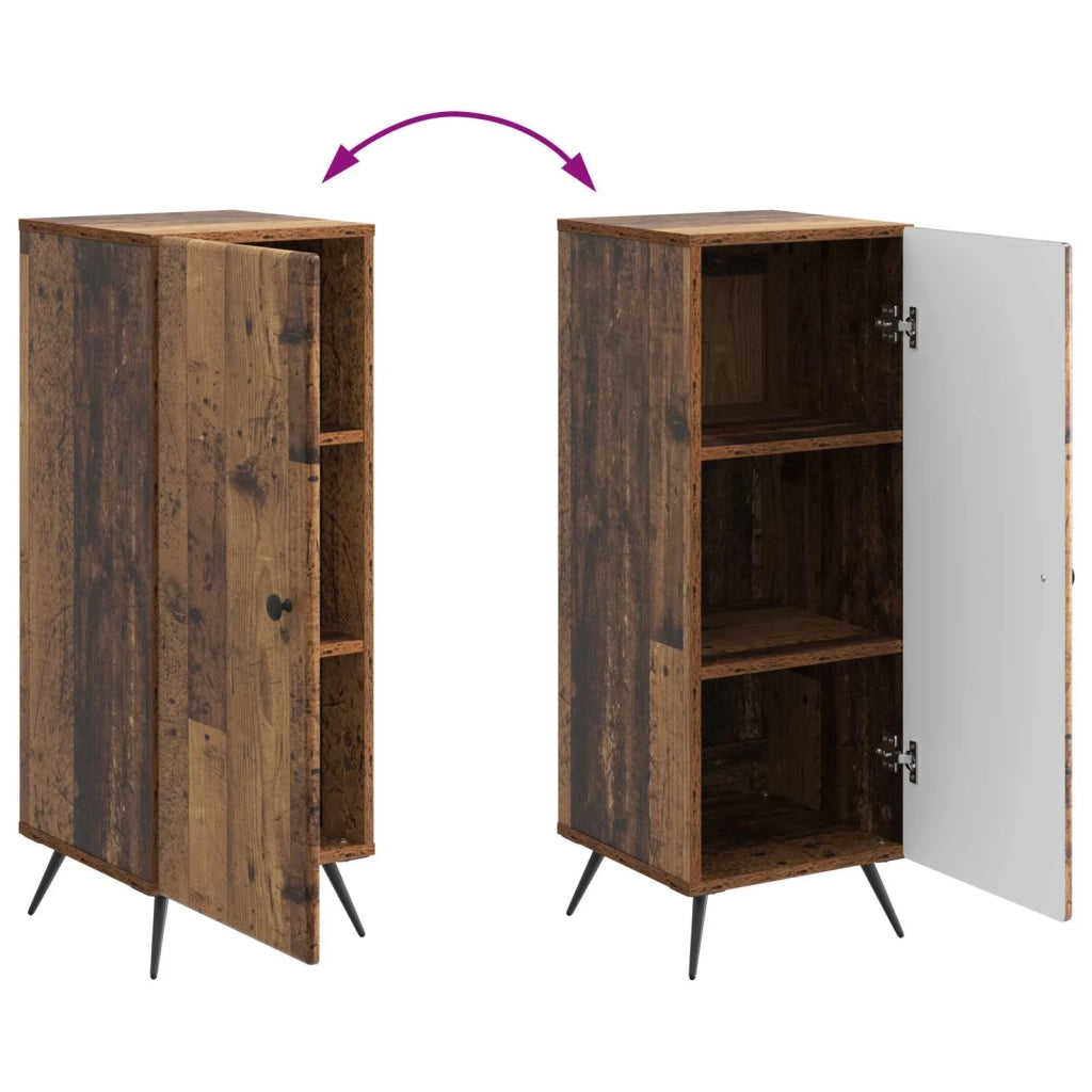 Credenza Legno antico 33 x 34,5 x 90 cm Legno ingegnerizzato 895523