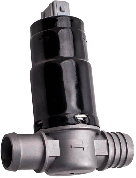 Vitello di regolazione dell'aria inattivo - Compatibile con BMVV 325i/325is/325ix/525i - Numero di articolo 13411433626/13411726209 - Colore Grigio/Nero - Adatto per veicoli europei 1982-1993 - Vitello di regolazione del motore