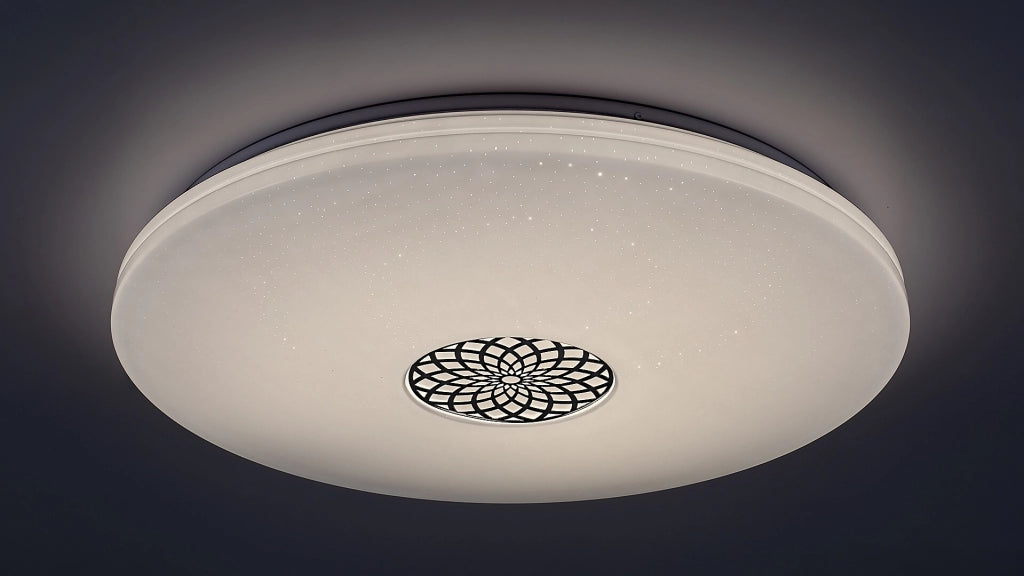 Plafoniera LED RGB WiFi Ophelia Rabalux 60cm 40W cromo