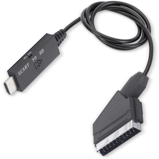 Convertitore HDMI - 1080P 60Hz - Modalità Plug and Play - Formato compatto - Adattatore Multimediali HD - Adatto per dispositivi più vecchi - Modello...
