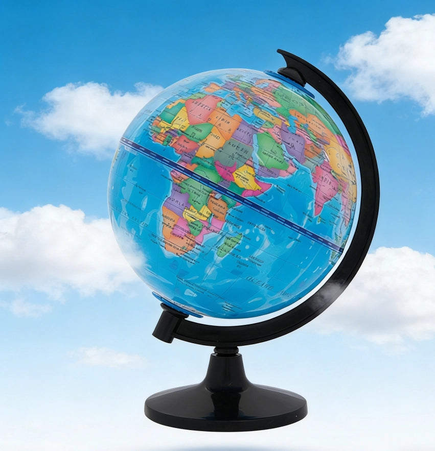 Globo Terrestre Girevole ¨C zephmum ¨C Mappamondo Educativo per Bambini