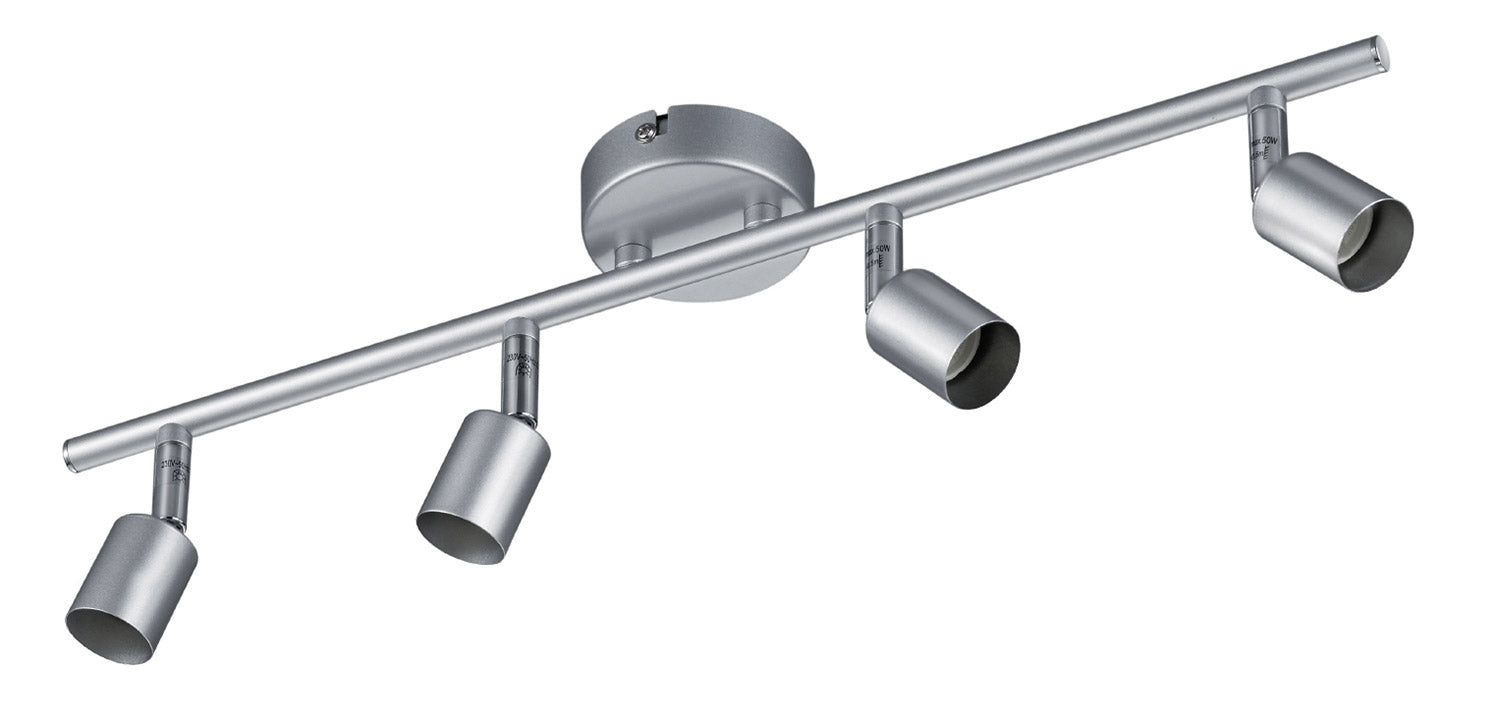 Plafoniera da Interno Attacco GU10 in Metallo Titano