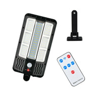 Trade Shop - Faro Lampione Stradale Pannello Solare Con Sensore Telecomando 117 Led Smd Ta146 -