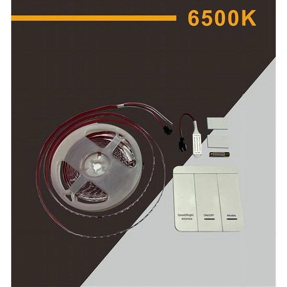 Trade Shop - Strip Striscia Led 2835 Flessibile Dc 24v 10 Giochi Luce Ip20 5 Mt W2835-24-120 -