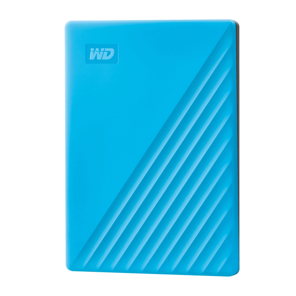 Western digital my passport disco rigido esterno 4000 gb blu - 0718037870212