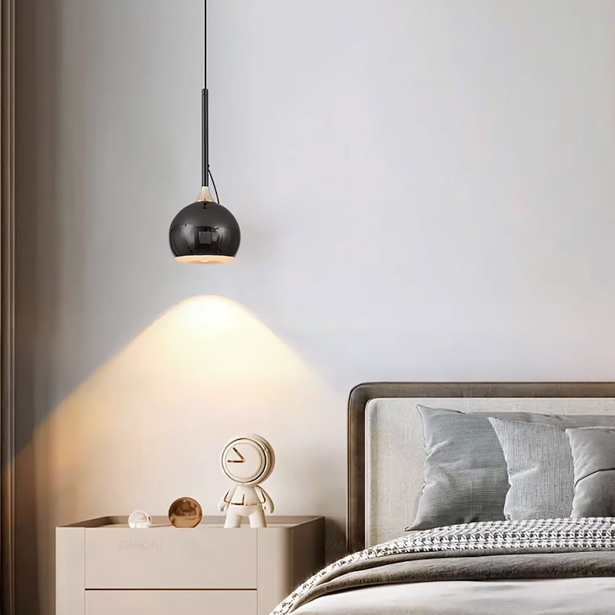 Lampada Led G087-1cp Black Chrome