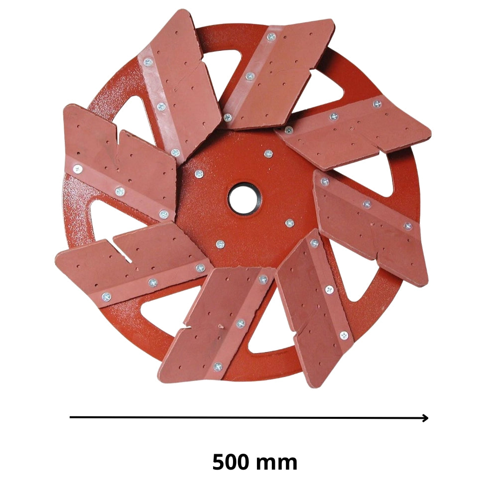 Spatolatrice sigillatura pavimenti posati giunti larghi 500mm