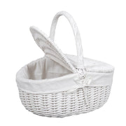 Cestino in Vimini con Manico Larghezza 45 cm