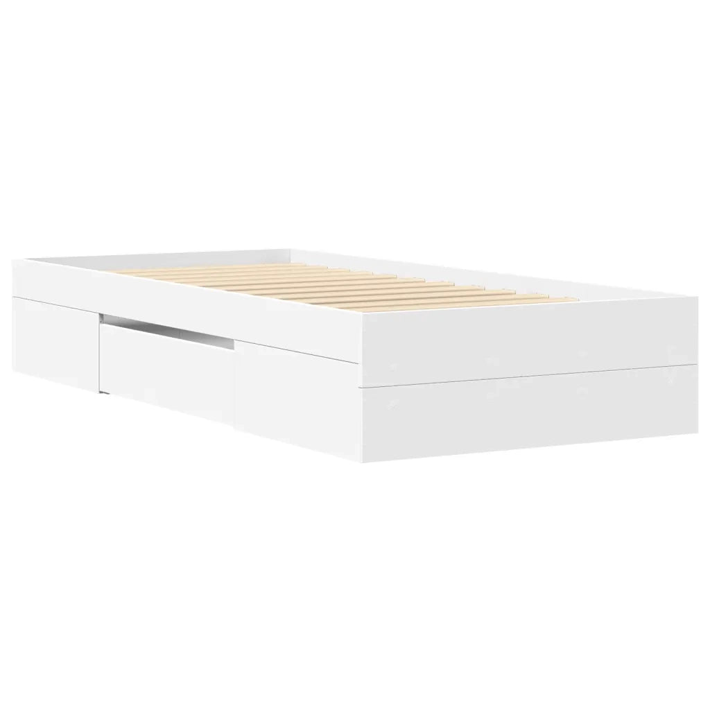 Giroletto Bianco 90x200 cm in Legno Multistrato