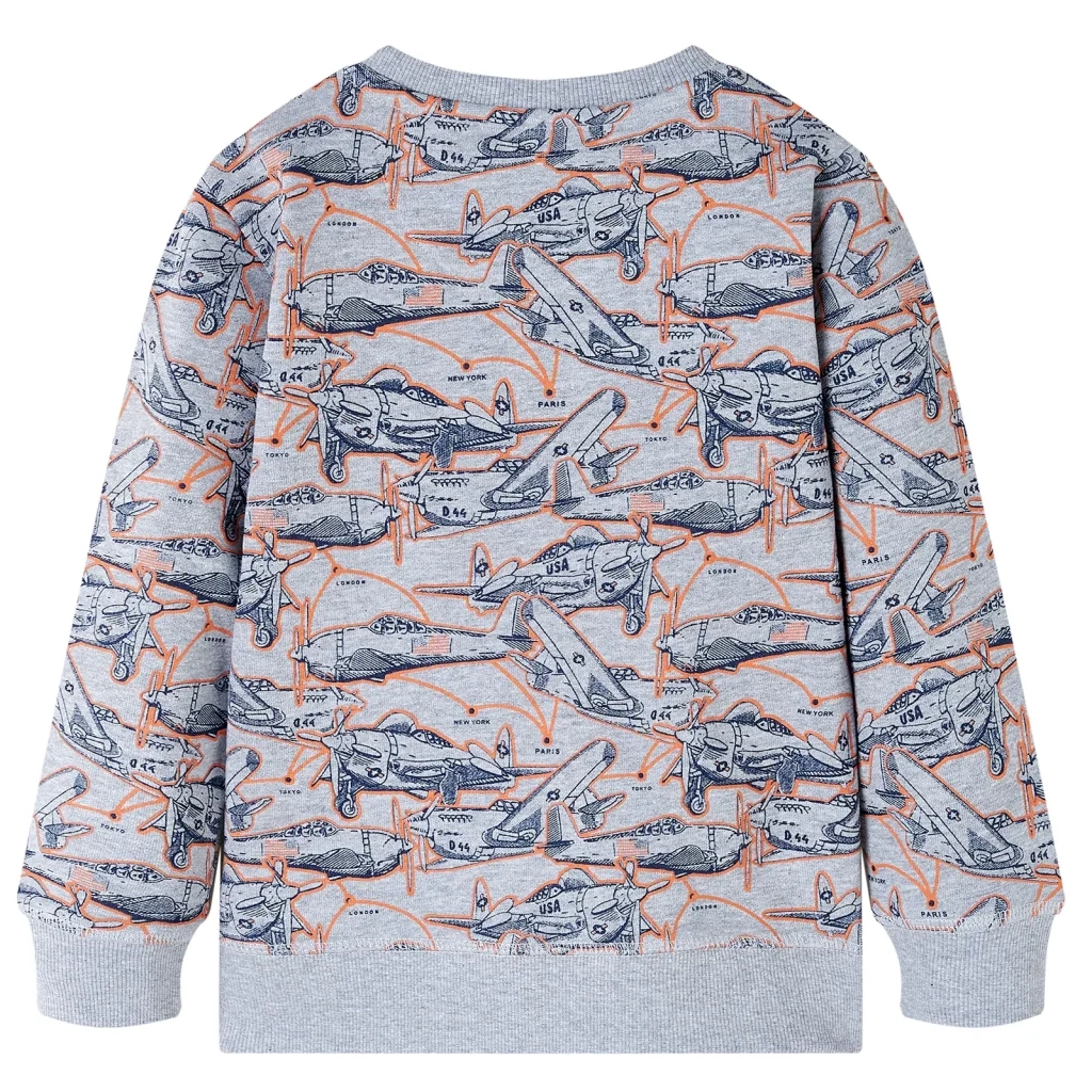 Felpa per Bambini Grigio MÃ©lange 92