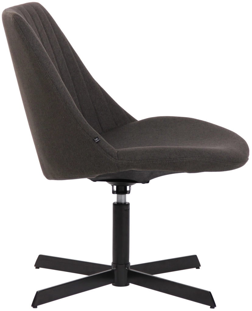 Sedia da Lounge Granby grigio scuro