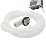 Set di scarico universale apertura 1,8 cm - tubo di scarico portatile condizionatore d'aria - tubo di scarico per acqua - anelli in gomma - connessione a vite - prevenzione di perdite d'acqua