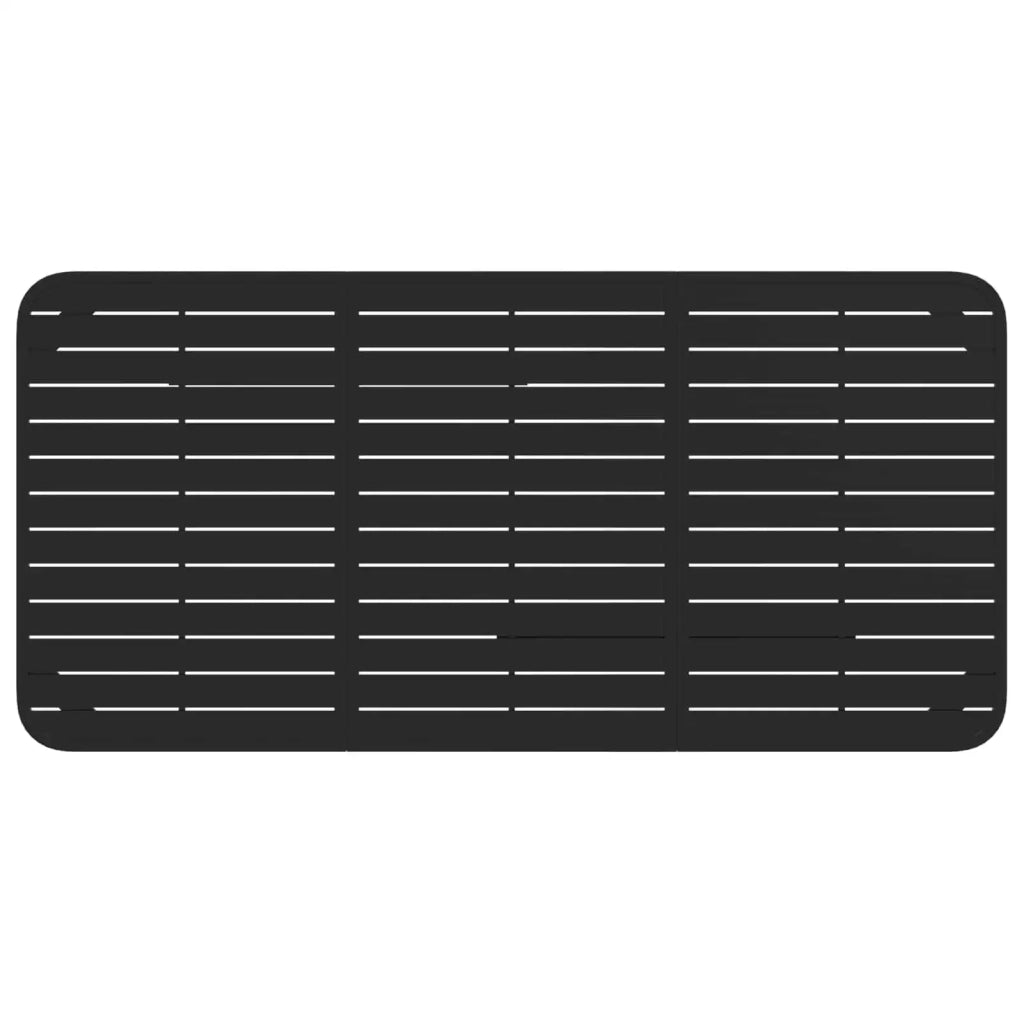 Set da pranzo 7 pz Antracite Acciaio 3422856