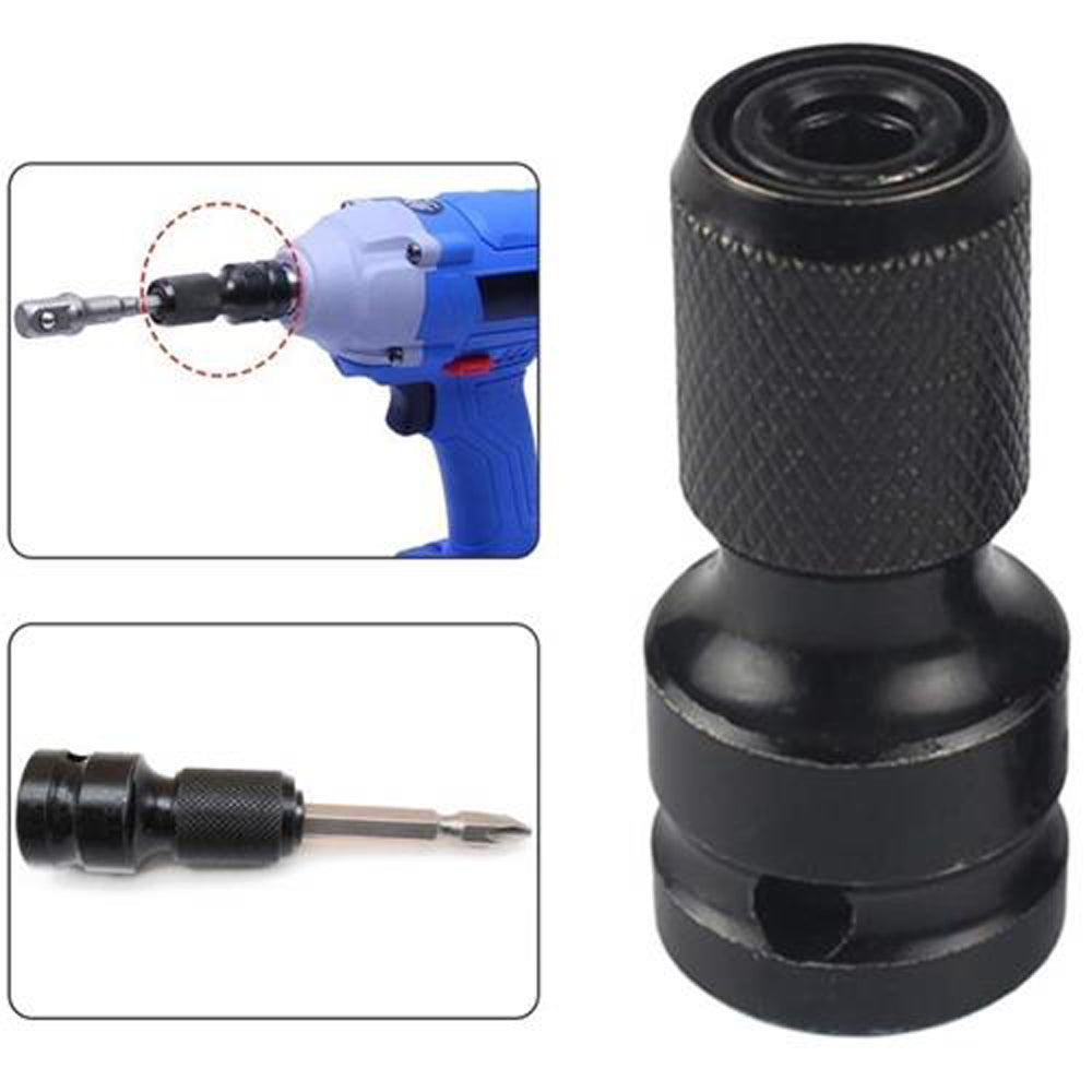 ADATTATORE DA 1/2" QUADRO A 1/4" ESAGONALE PORTAINSERTI VALEX 1461701