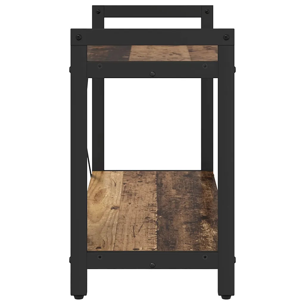 vidaXL Libreria Legno vecchio 80 x 30 x 48.5 cm Legno multistrato