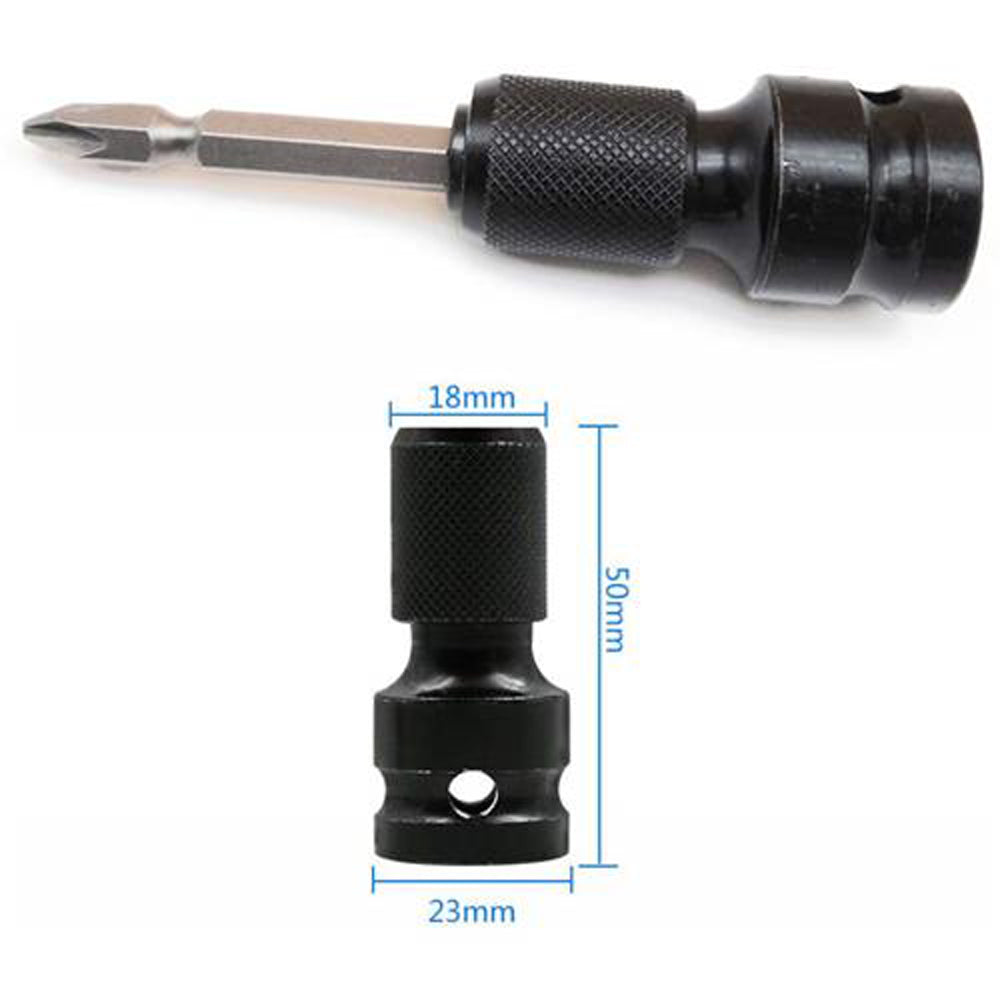 ADATTATORE DA 1/2" QUADRO A 1/4" ESAGONALE PORTAINSERTI VALEX 1461701