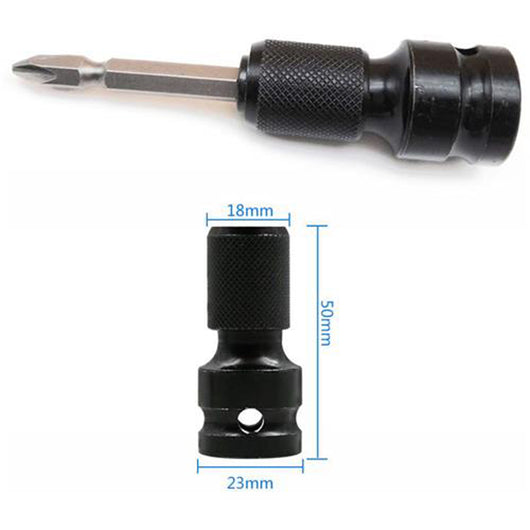 ADATTATORE DA 1/2" QUADRO A 1/4" ESAGONALE PORTAINSERTI VALEX 1461701