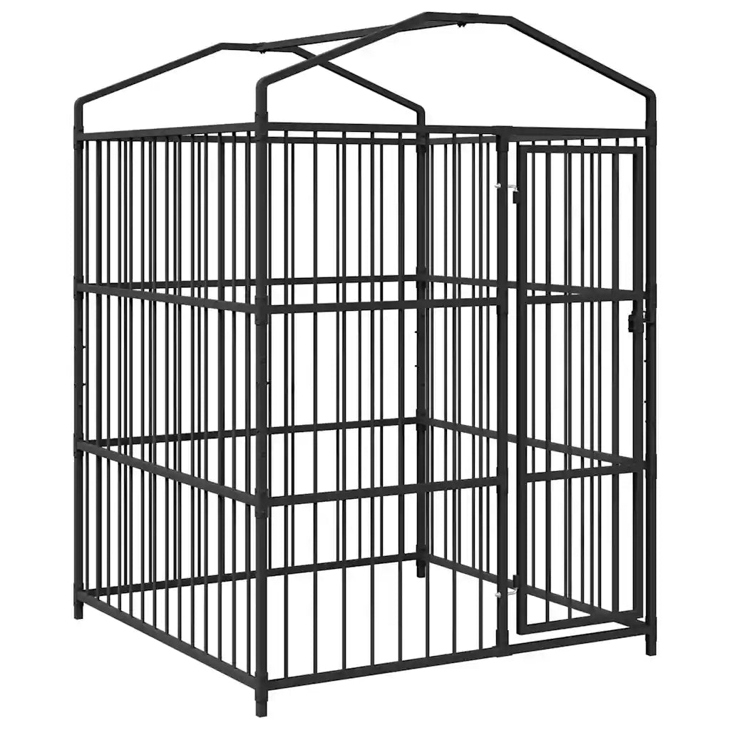 Canile da Esterno con Tetto 150x150x210 cm cod mxl 59410